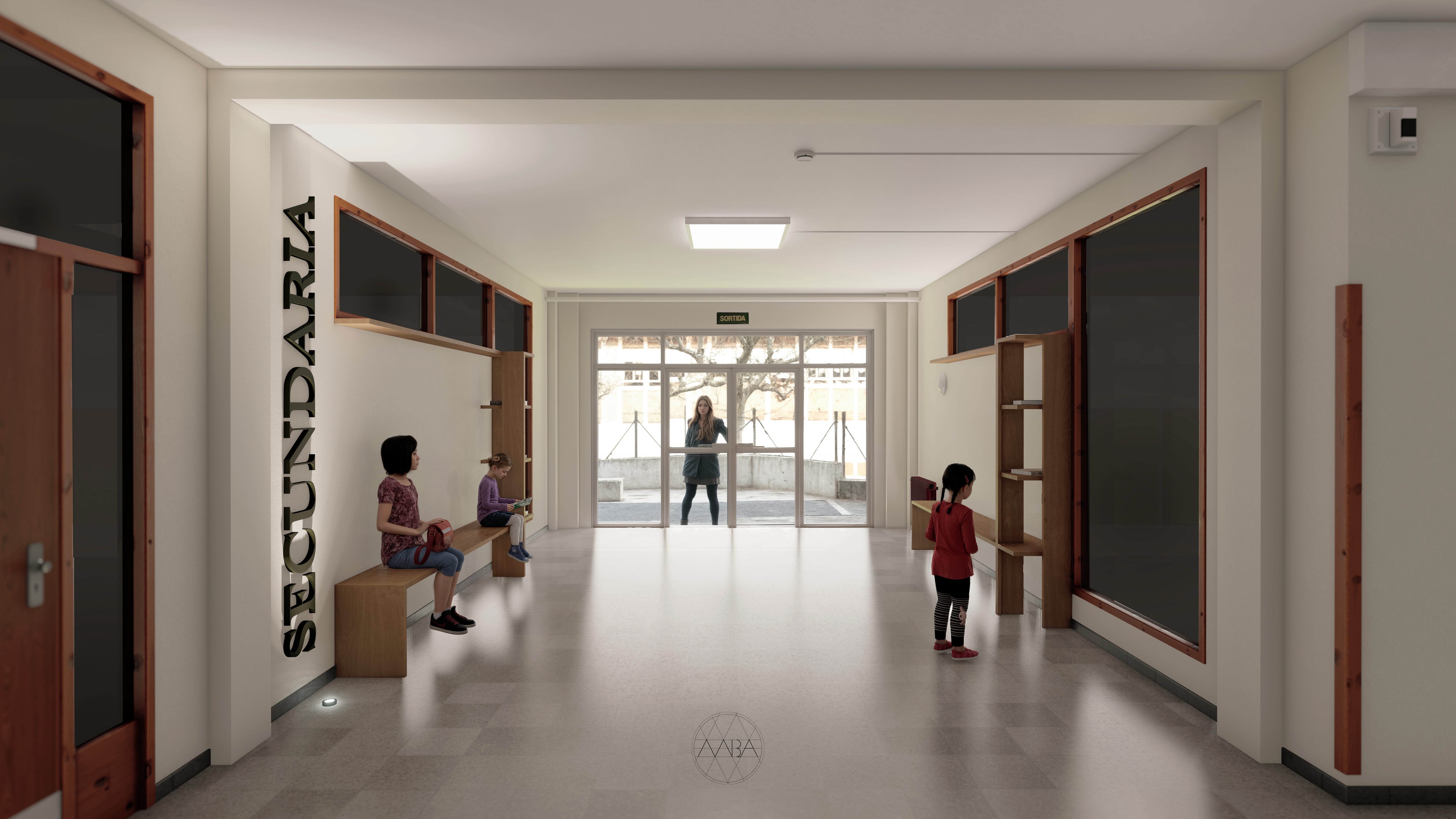 Hall & office